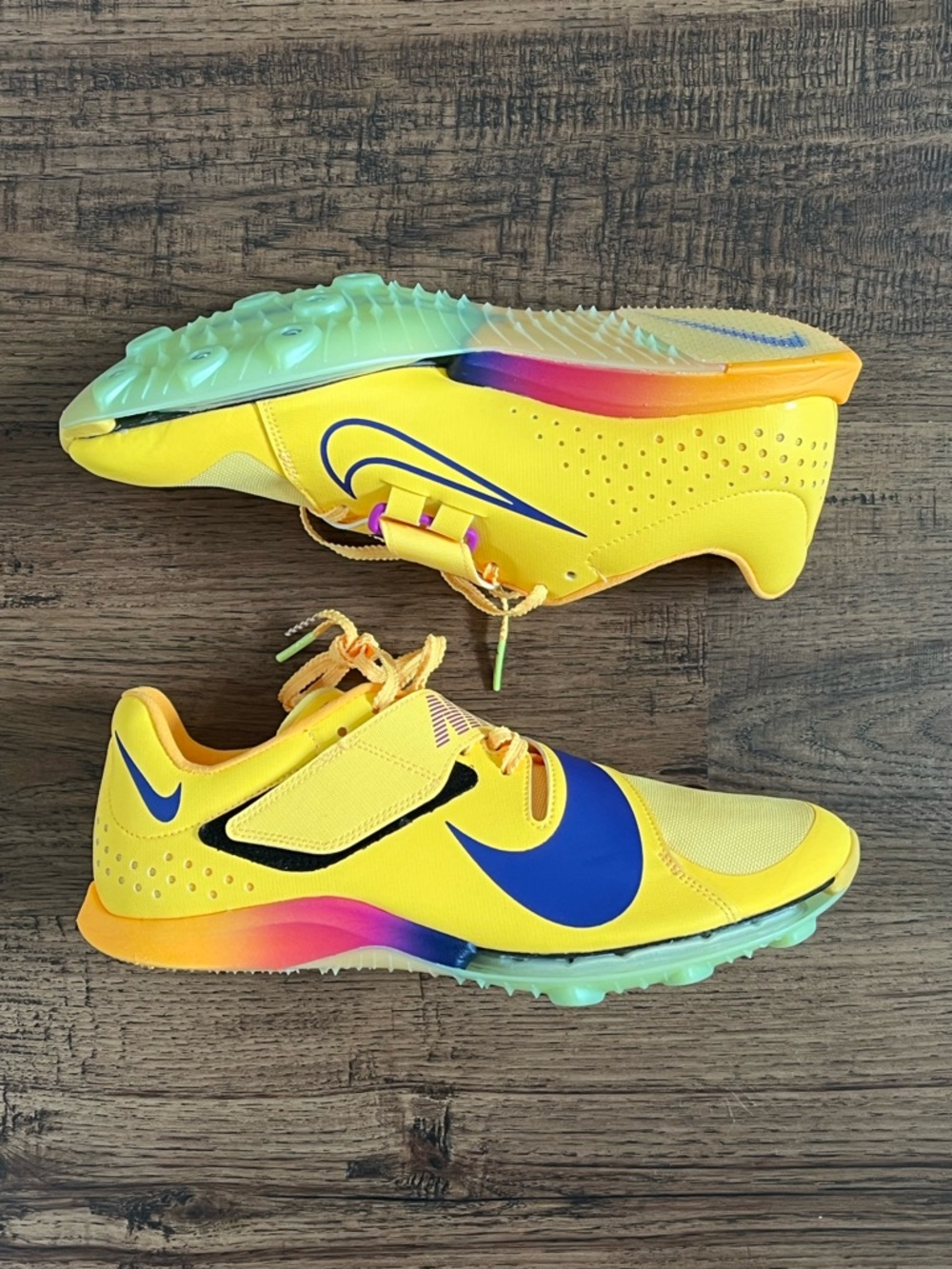 Nike Zoom Long Jump Elite ‘Citron Pulse’ (size mens 8.5/wmns 10)